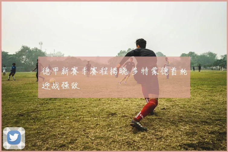 德甲新赛季赛程揭晓 多特蒙德首轮迎战强敌